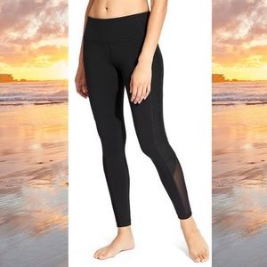 Athleta High Rise Mesh Tux Chaturanga Leggings